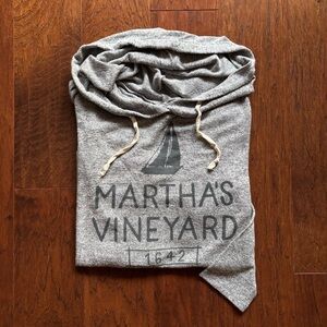 Martha’s Vineyard Lightweight Grey Pullover Hoodie